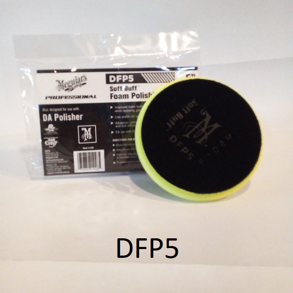 Meguiars® DFP5 - Soft Buff™ 5 Foam Dual Action Hook-and-Loop